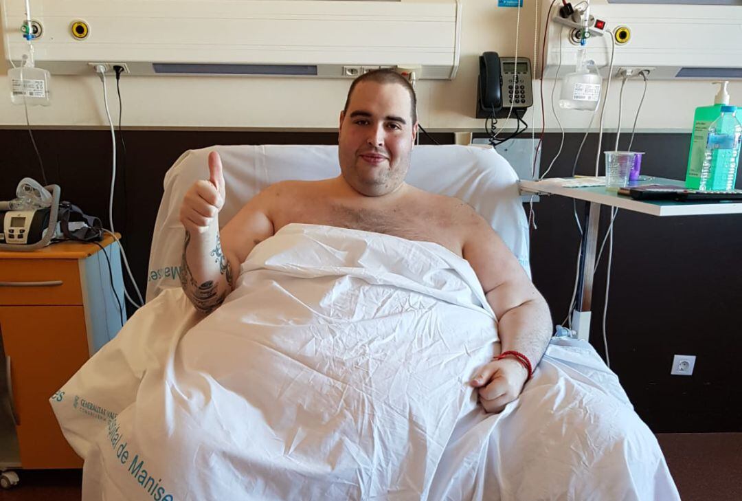 Teo Rodríguez, el joven con enfermedad mórbida