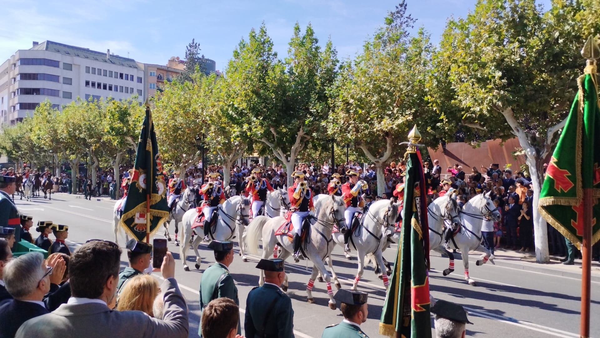 Desfile de la Guardia Civil en Logroño