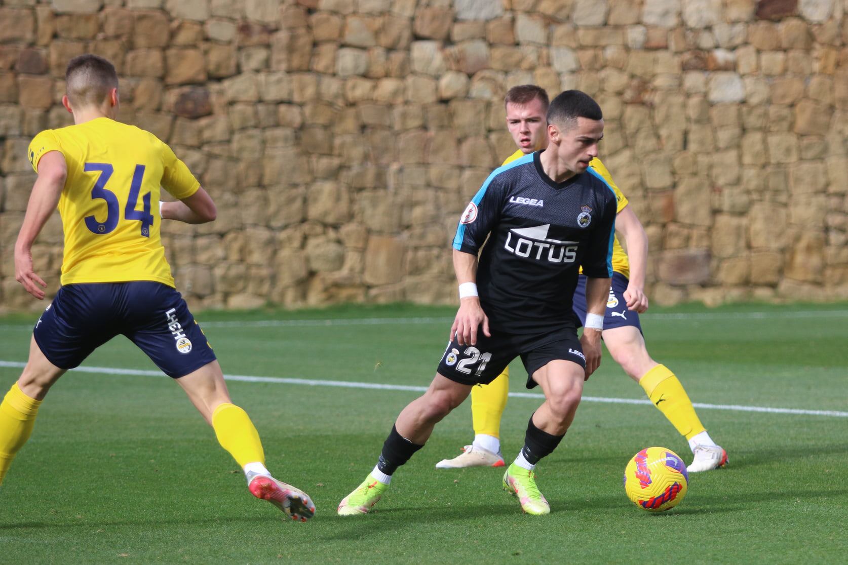 Un momento de un partido