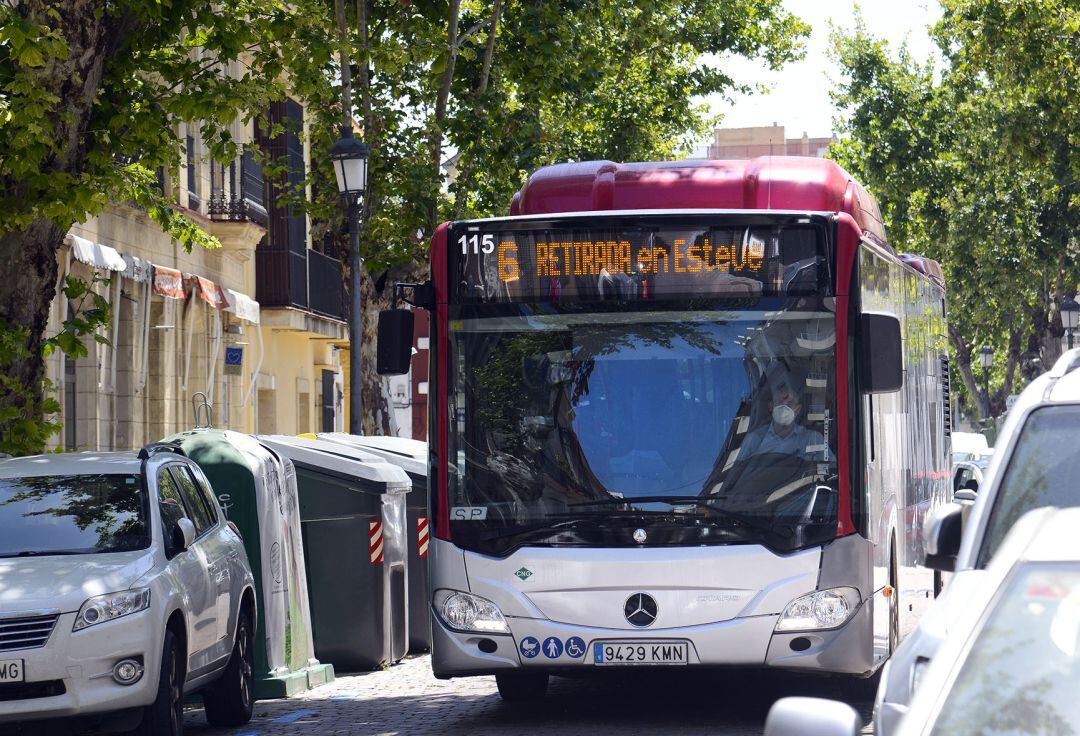 Un autobús urbano de Jerez