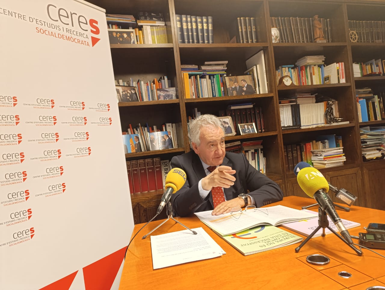 Jaume Bartumeu presenta l&#039;estudi del CERES sobre l&#039;acord d&#039;associació amb la UE