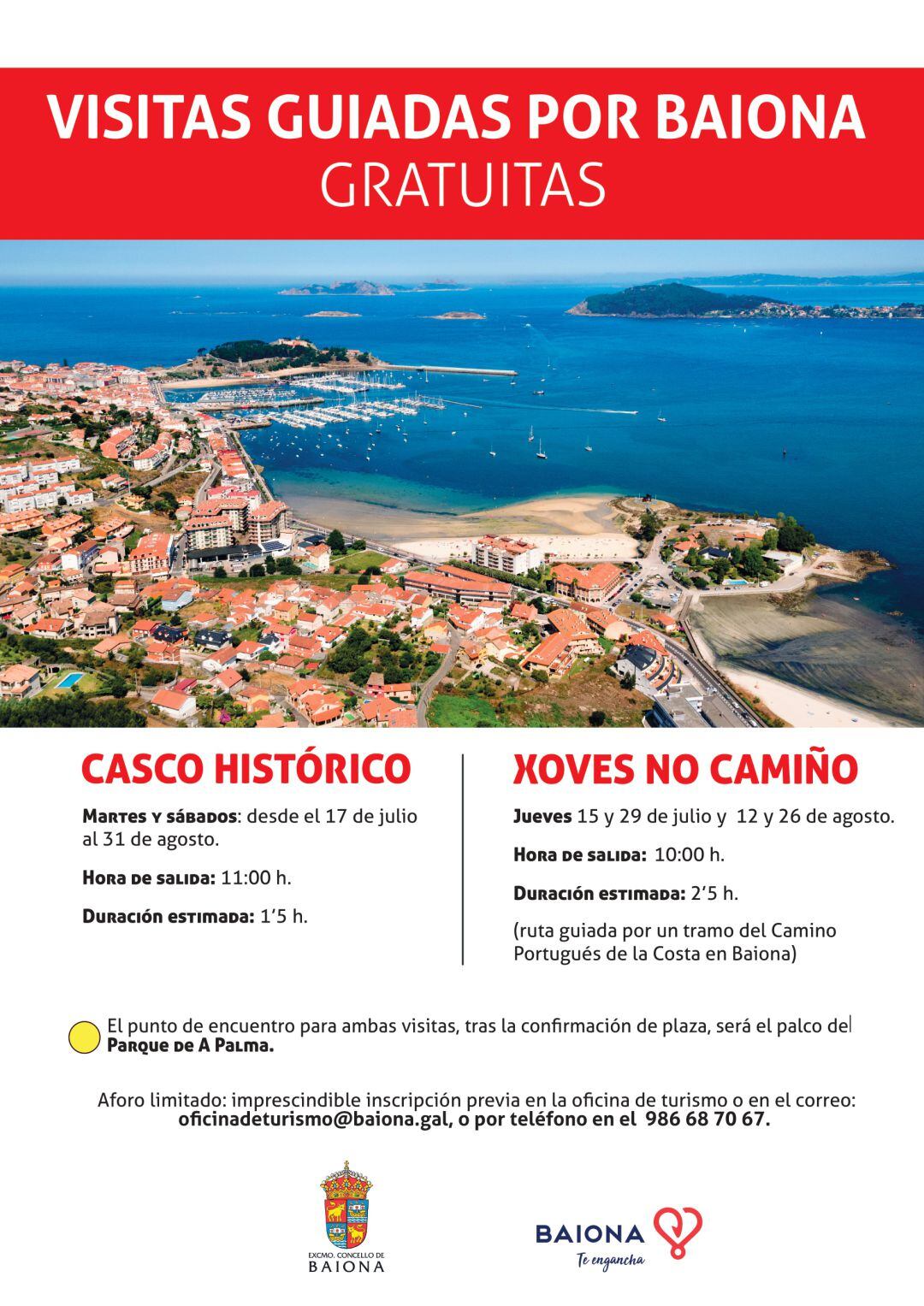 Visitas guiadas en Baiona