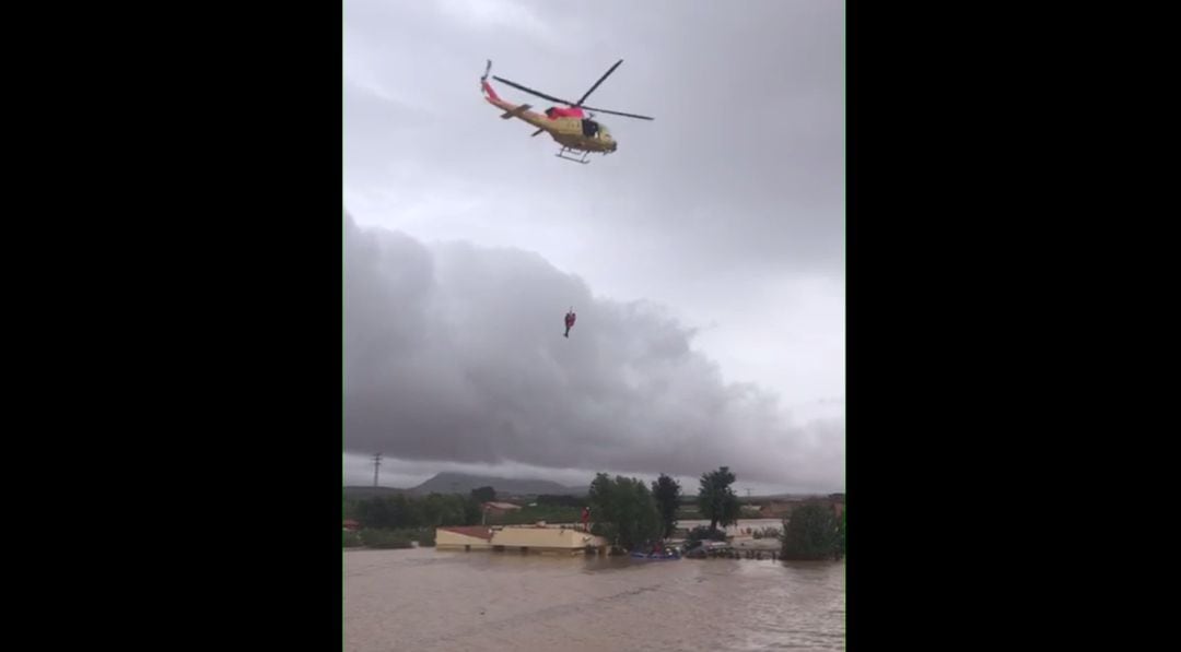 Las lluvias torrenciales asolan la localidad.