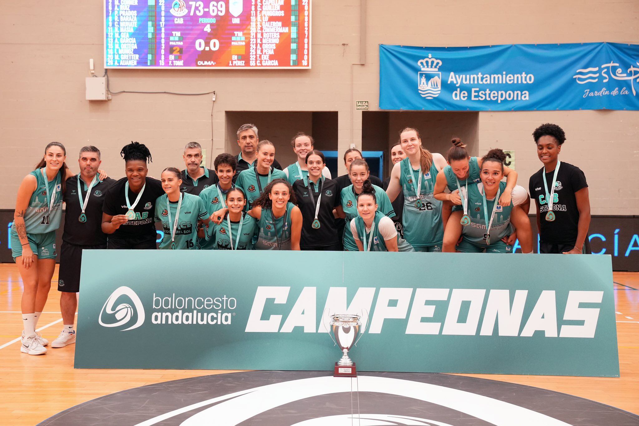 El CAB Estepona se proclama campeón de la Copa Andalucía