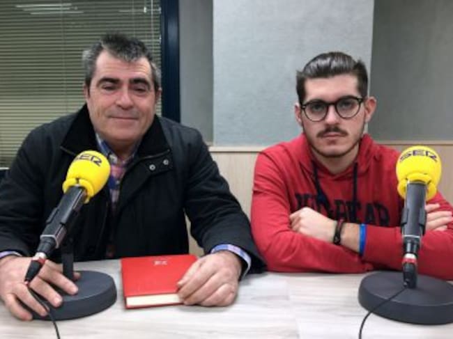 Ramón Aravid (I) y Martín Aravid