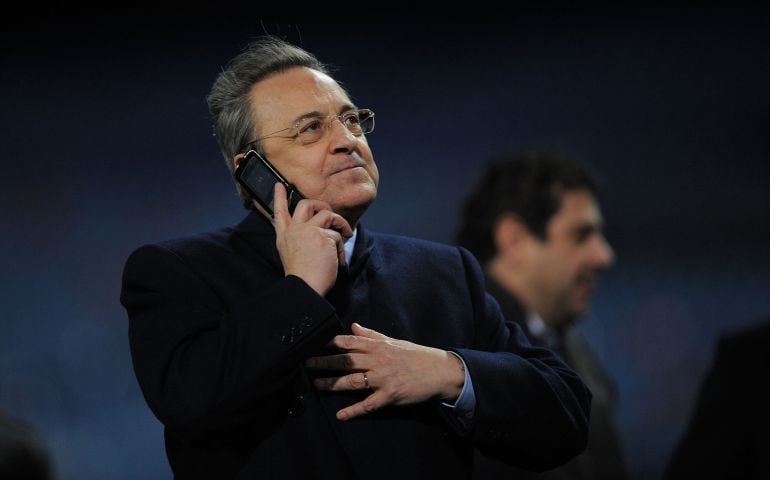 Florentino Pérez, presidente del Real Madrid