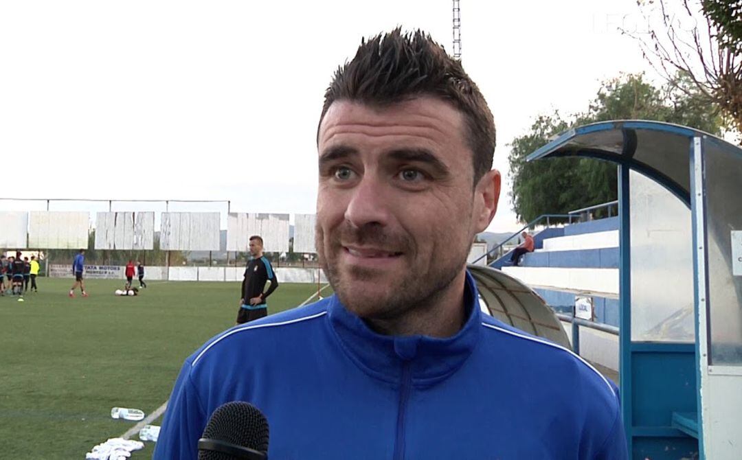 Sergio Sánchez durante un entrenamiento 