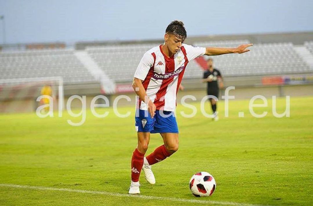 Juanjo durante un partido.