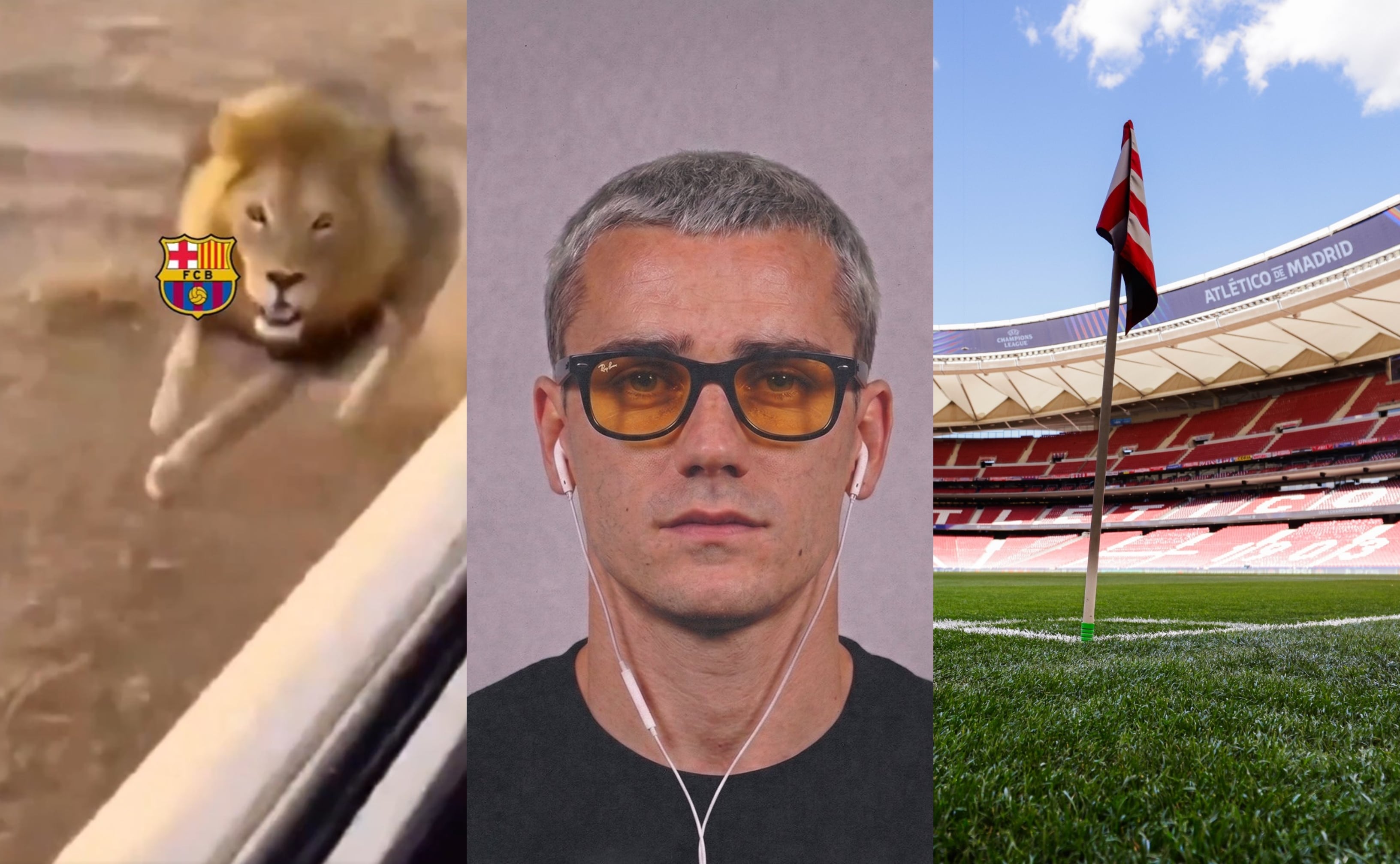 Los mensajes de la cuenta de Twitter del Atleti