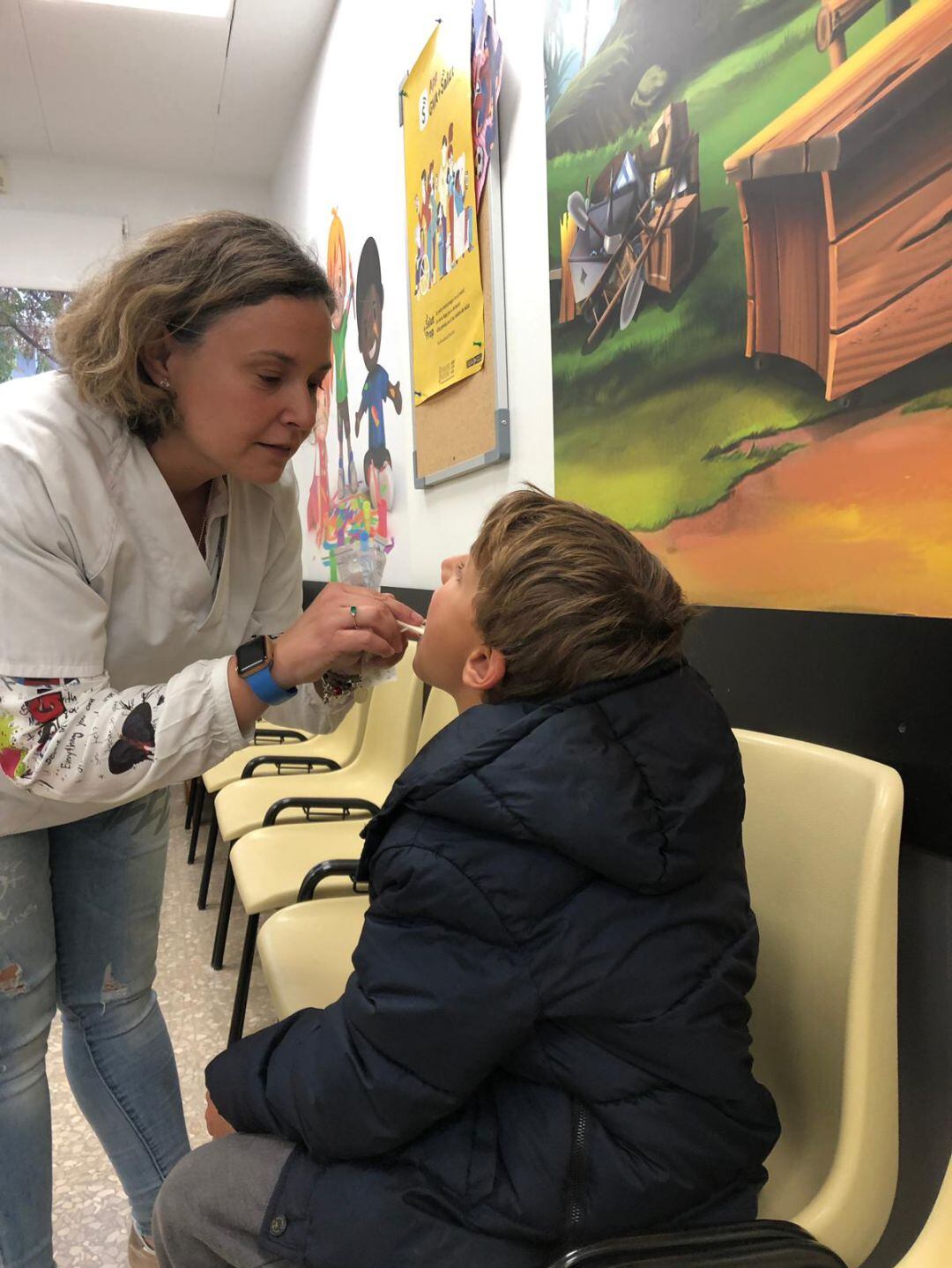 El test detecta en 5 minutos si la causa de la faringo-amigdalilitis