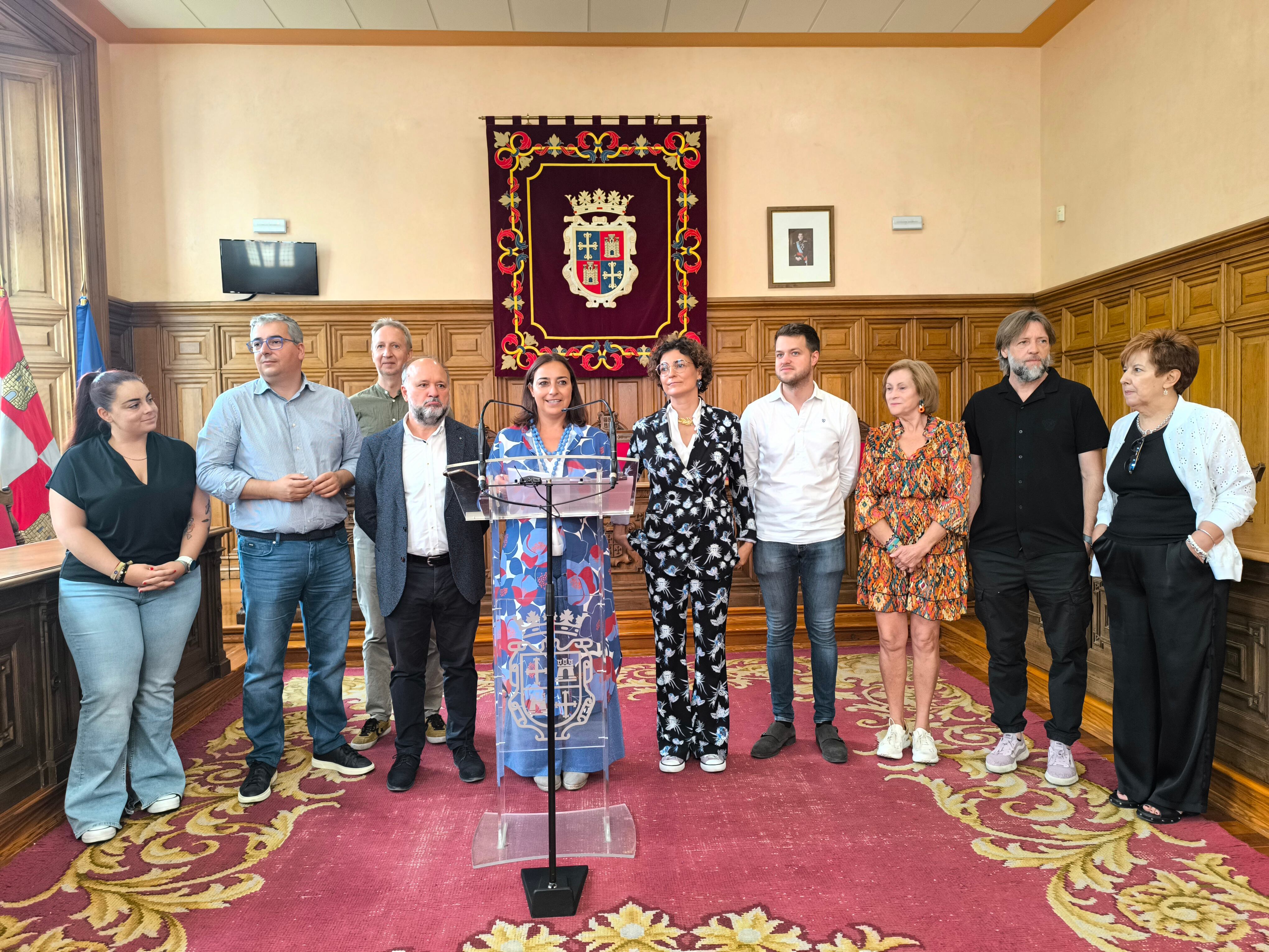 Grupo de Gobierno del PSOE en el Ayuntamiento de Palencia