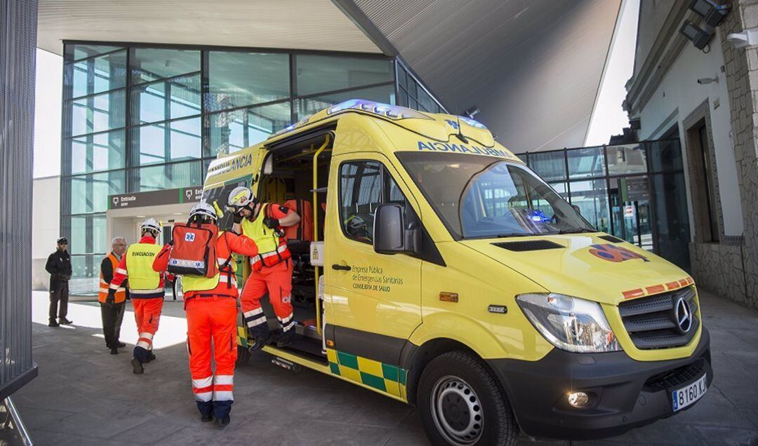 Equipo de emergencias sanitarias.