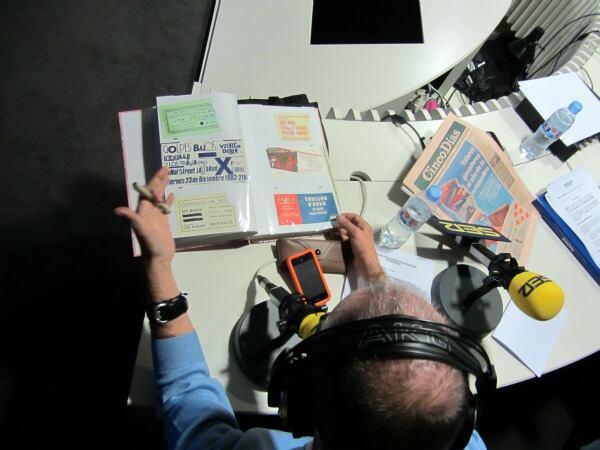 Pancho Varona nos trajo su colección de entradas