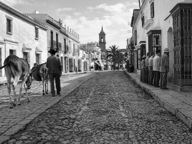 Recaudación del impuesto de consumo en Arahal. Foto de A. Pereira, modificada por I.A.
