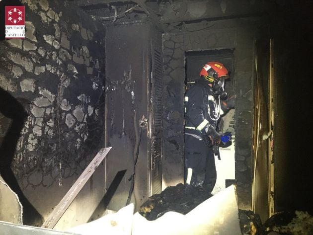 Incendio caravana Moncofar