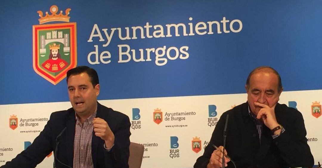 Daniel de la Rosa (izda) y Antonio Fernández Santos