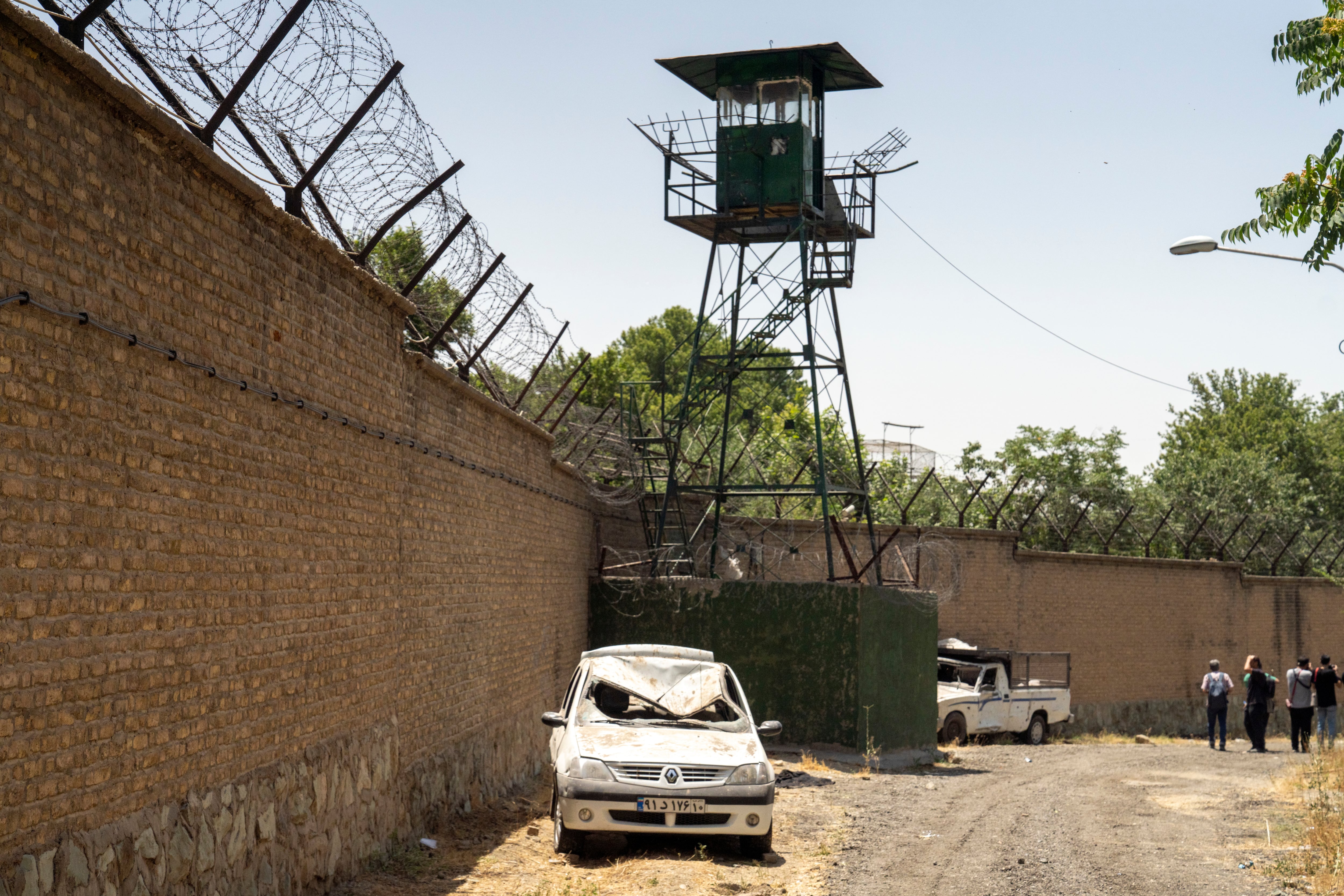 La prisión iraní de Evin el pasado mes de julio después de los ataques de Estados Unidos e Israel