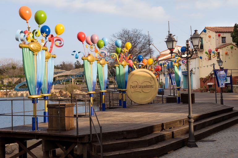 Entrada a Port Aventura