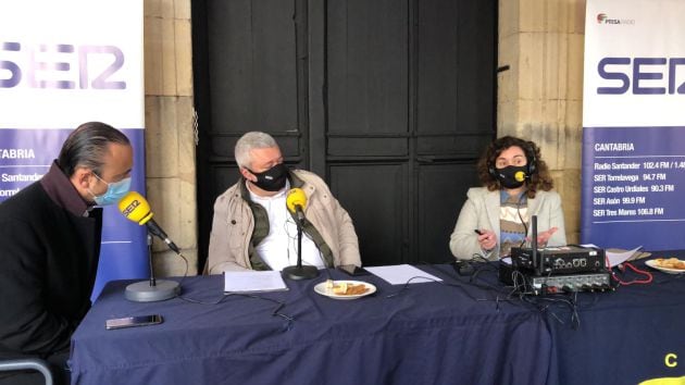 De izquierda a derecha: Javier López Estrada, Joaquín Díaz y María Gutiérrez.