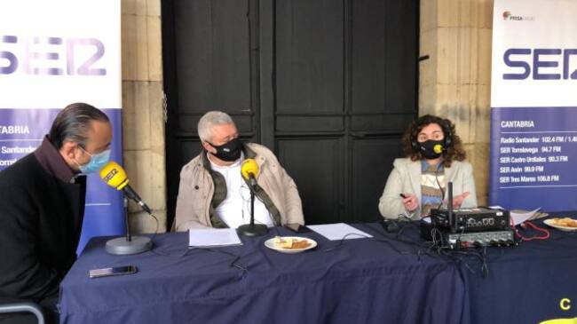 De izquierda a derecha: Javier López Estrada, Joaquín Díaz y María Gutiérrez.