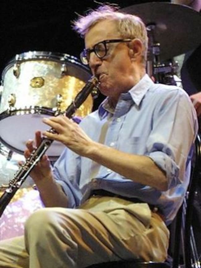 Woody Allen tocando con su New Orleans Jazz Band