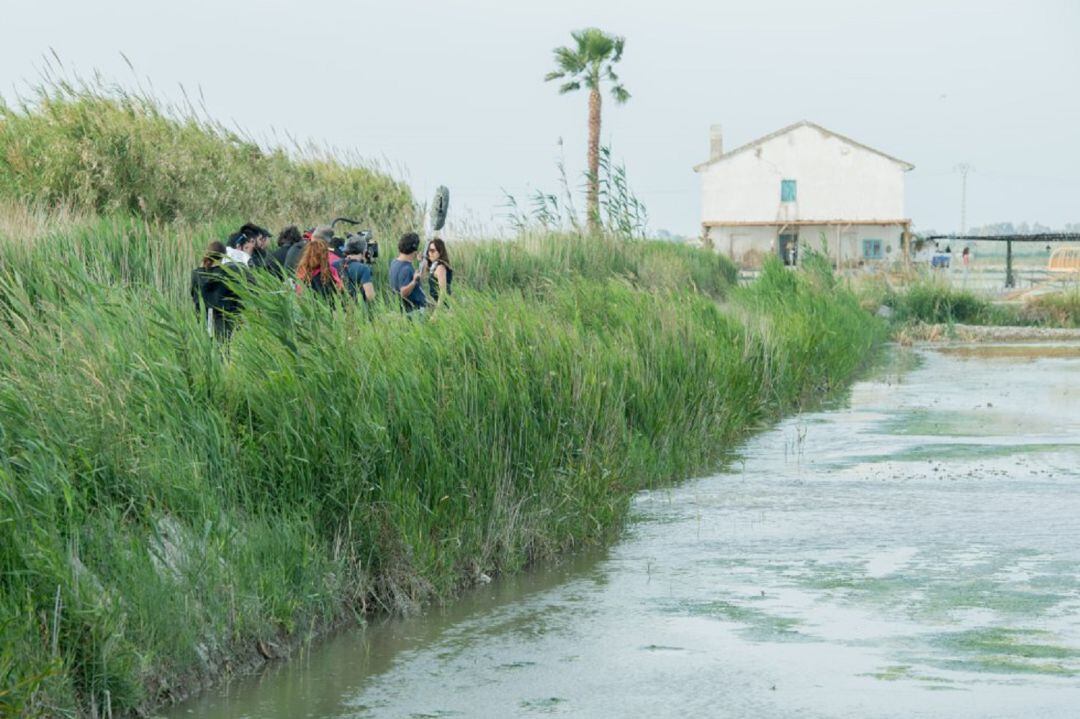 Rodaje de &#039;El embarcadero&#039; en l&#039;Albufera