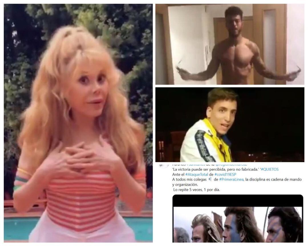 Charo Baeza encabeza la lista de mensajes #QuédateEnCasa