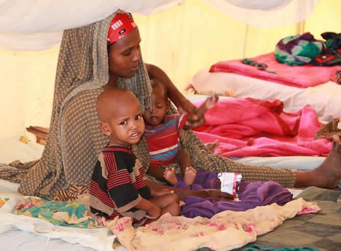 En Somalia uno de cada seis niños pierde la vida antes de los cinco años.