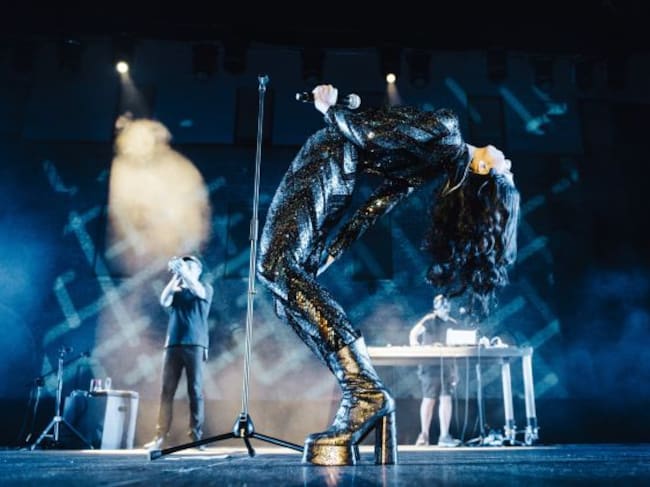 Julia de Castro en el concierto de este jueves