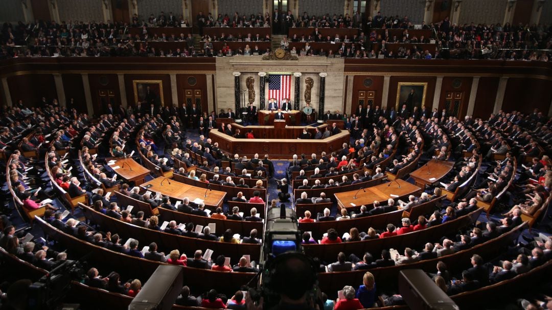 La Cámara de Representantes de Estados Unidos.