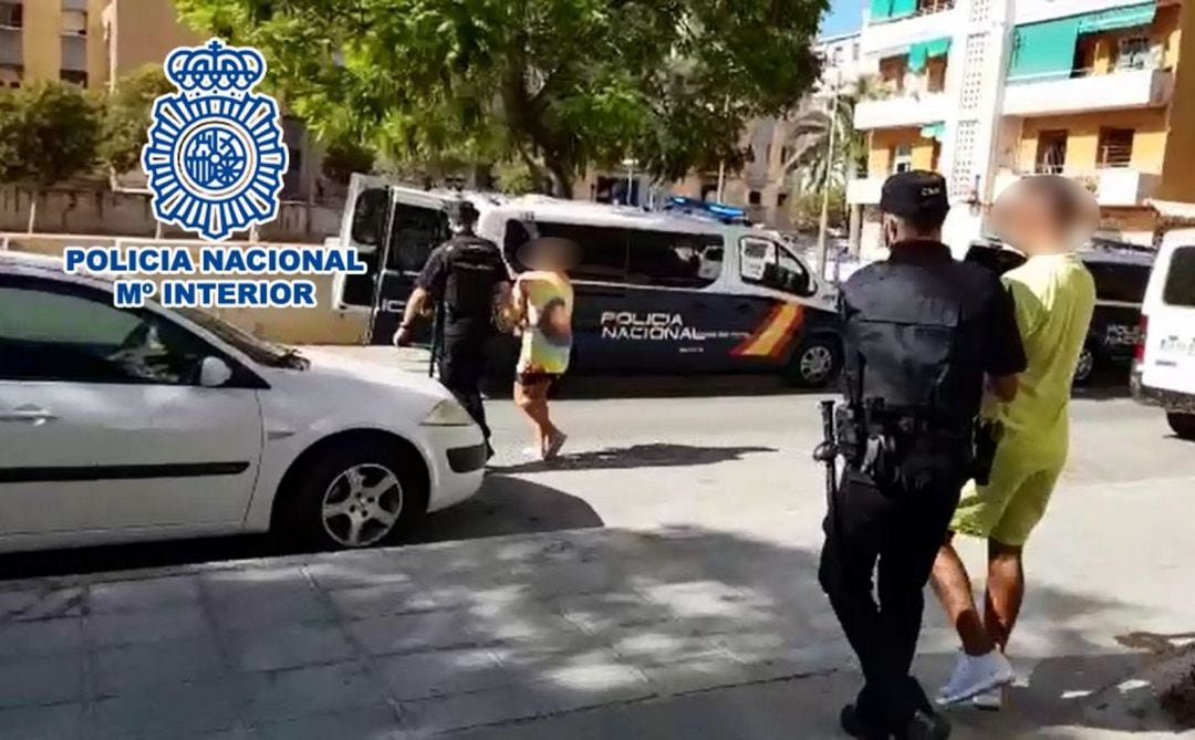 Traslado de los detenidos