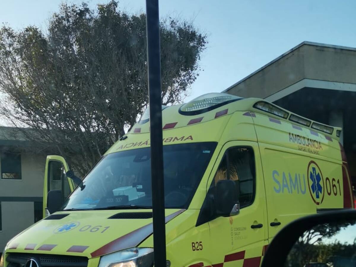 Herido de gravedad un motorista tras un accidente de tráfico en la carretera de Sant Miquel