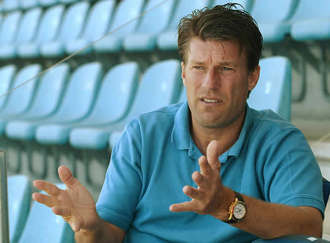 Michael Laudrup, entrenado del Getafe
