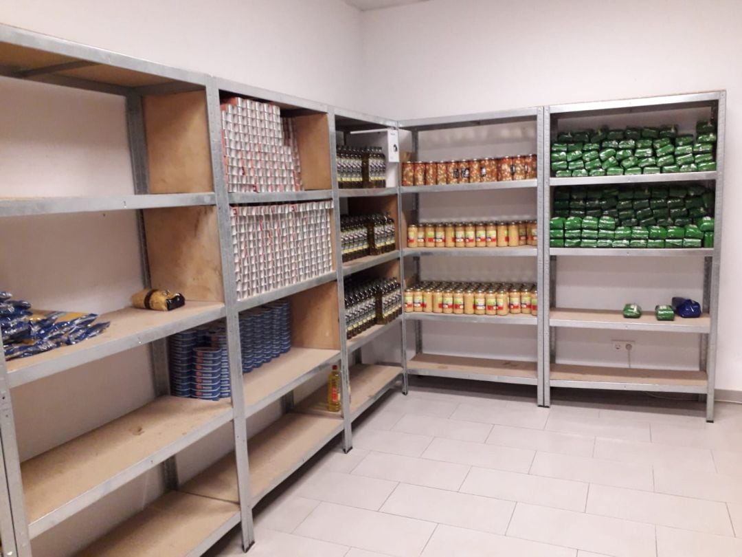 Imagen de archivo del almacén de Cáritas