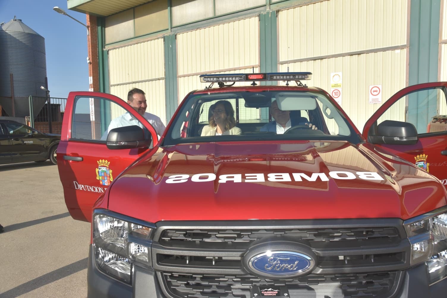 Uno de los vehículos