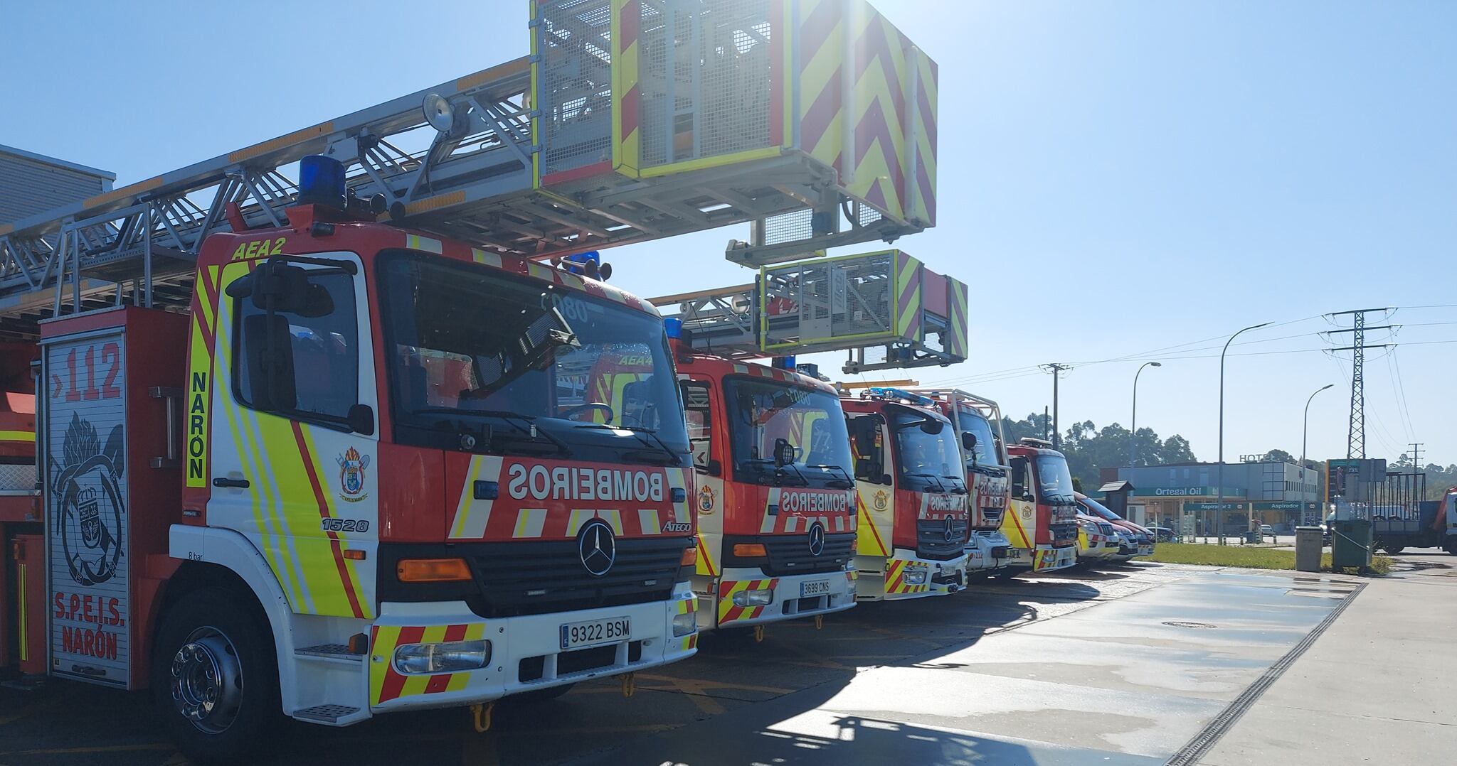 Base del Servizo de Prevención e Extinción de Incendios e Salvamento de Narón (foto: Speis)