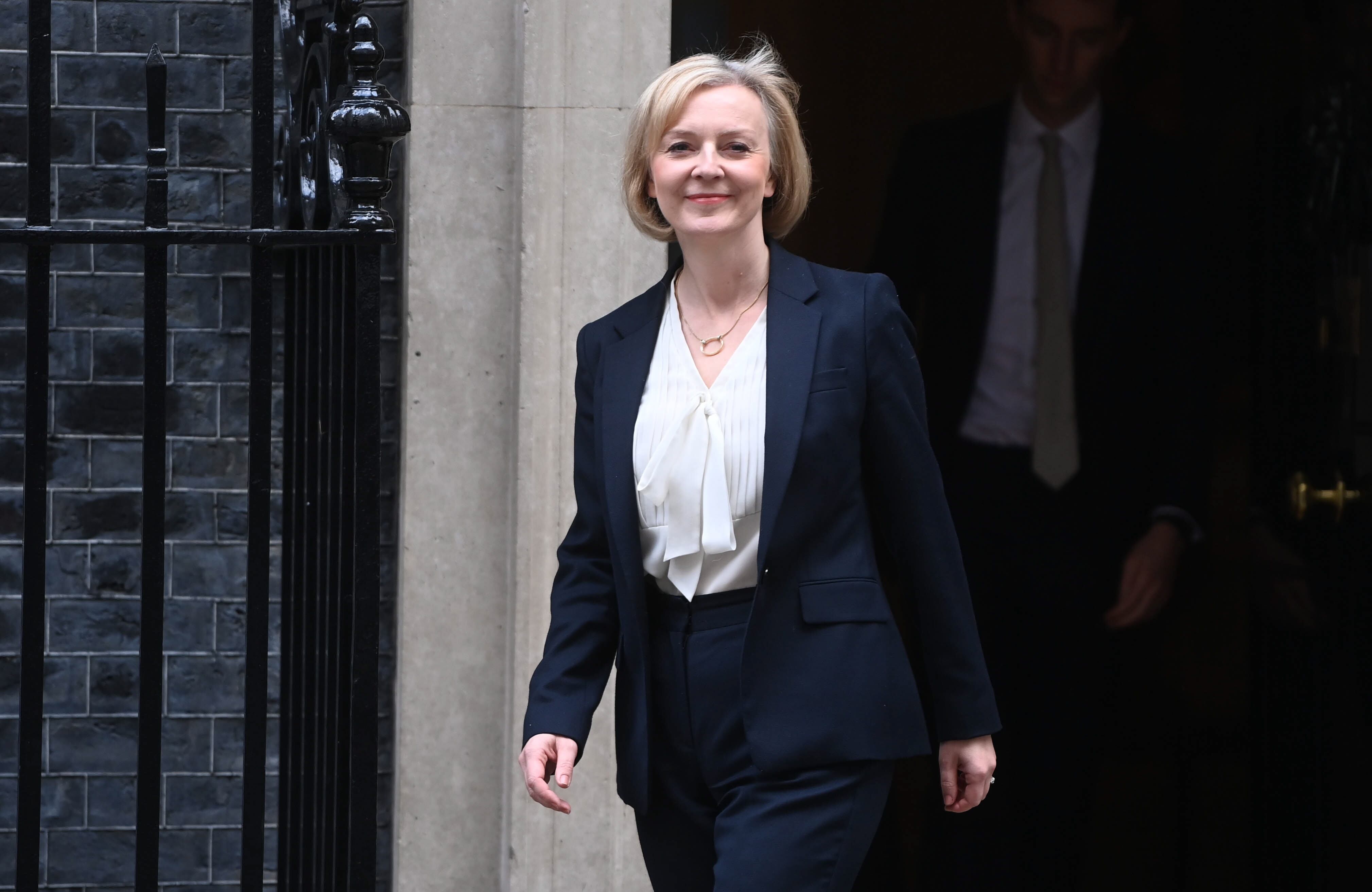 La primera ministra británica, Liz Truss