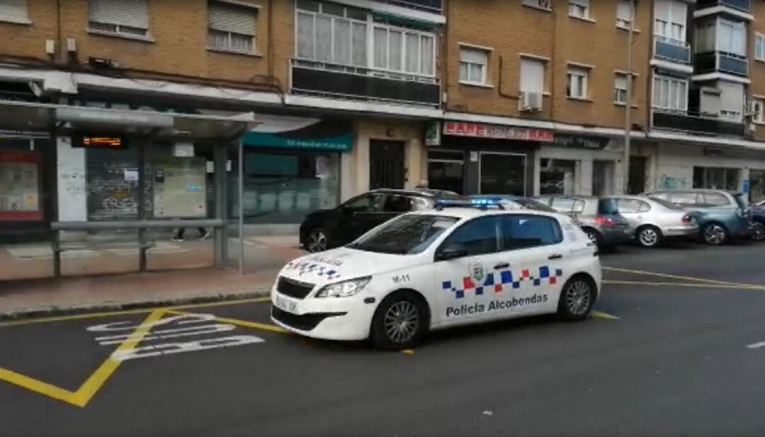 Coche de la Policía Local de Alcobendas