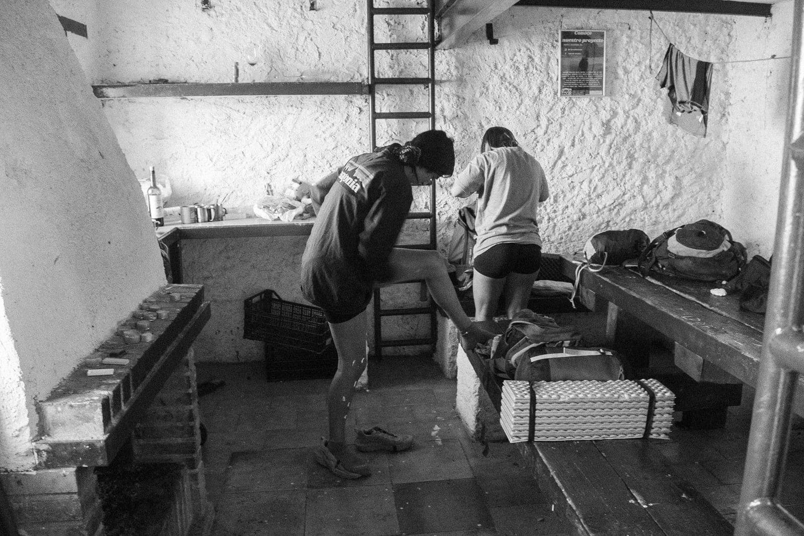 imágenes del proyecto refugiosnoguardados. Fotos de Carlos Canales