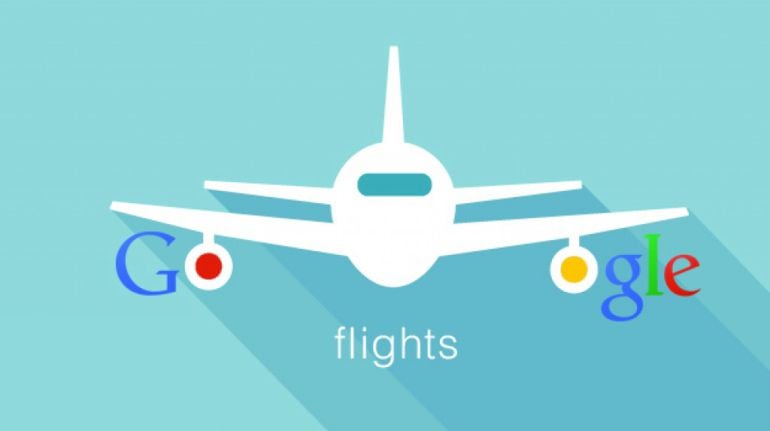 Logo de Google Flights.