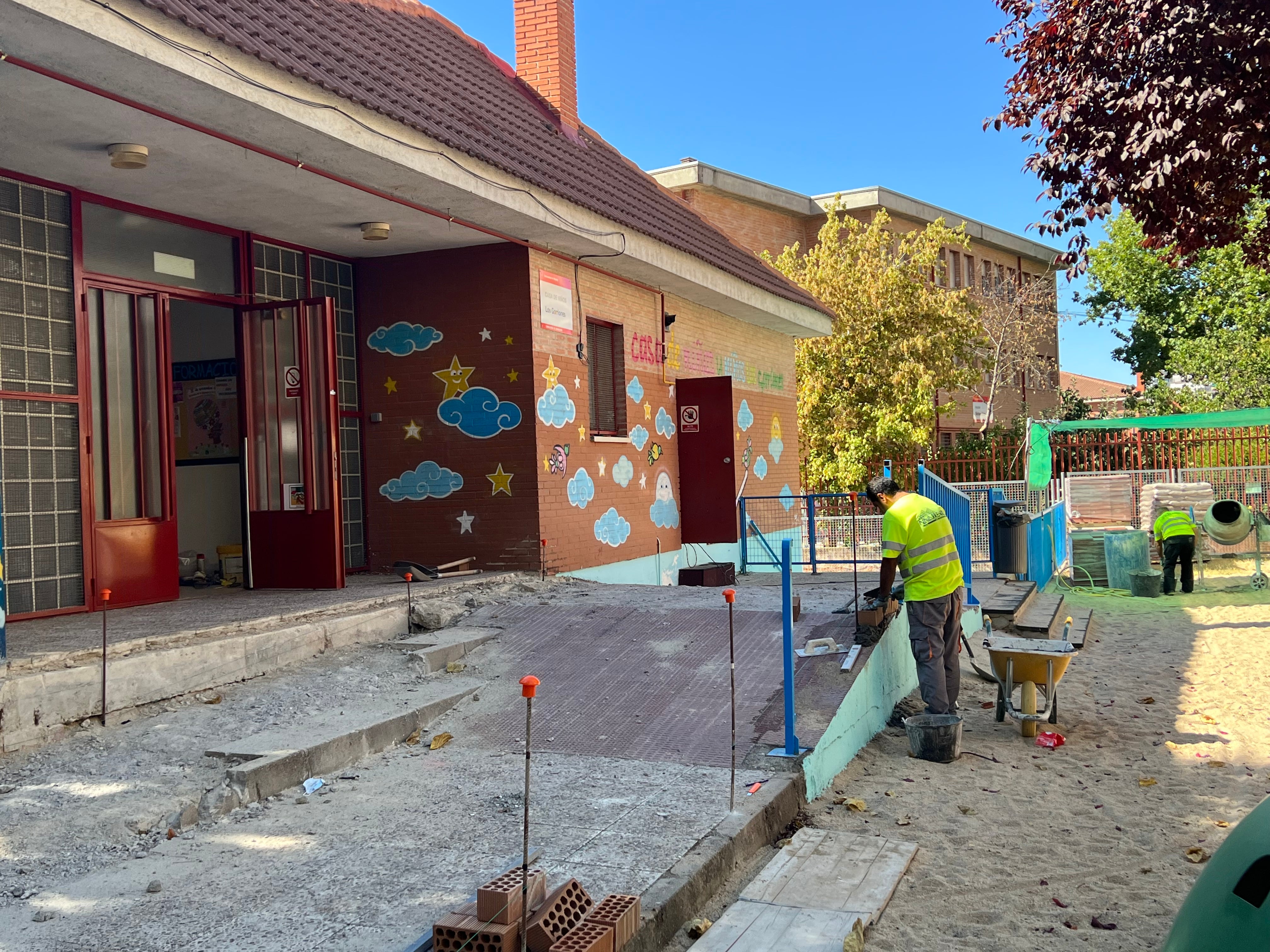 Los colegios de Fuenlabrada se ponen a punto para el nuevo curso