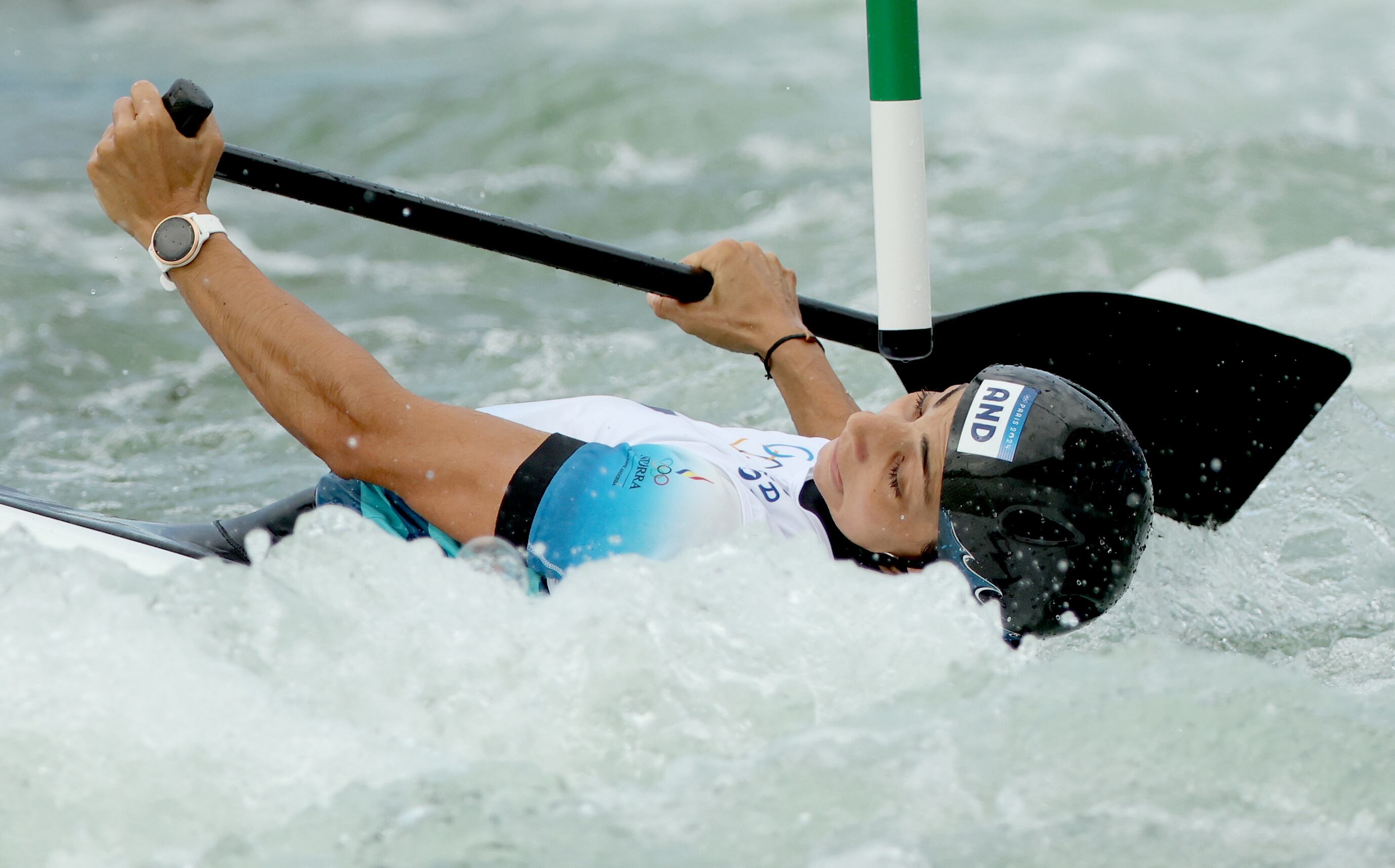 Mònica Doria va sumar tres penalitzacions en la baixada final de la prova de caiac