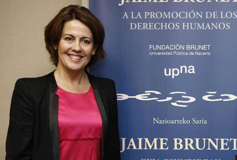 La presidenta del Gobierno de Navarra, Yolanda Barcina