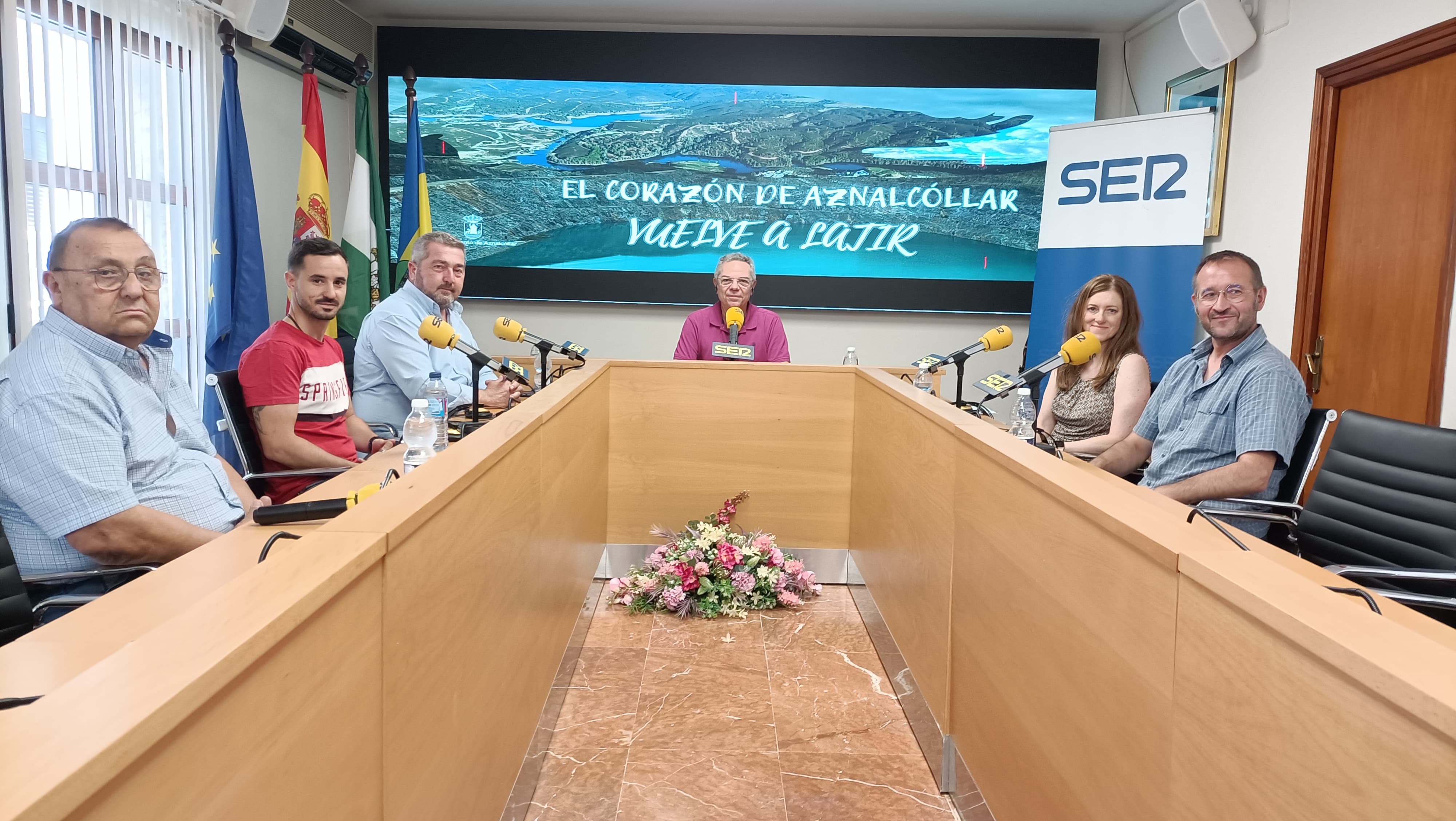 Invitados del Hoy por Hoy Sevilla en Aznalcóllar