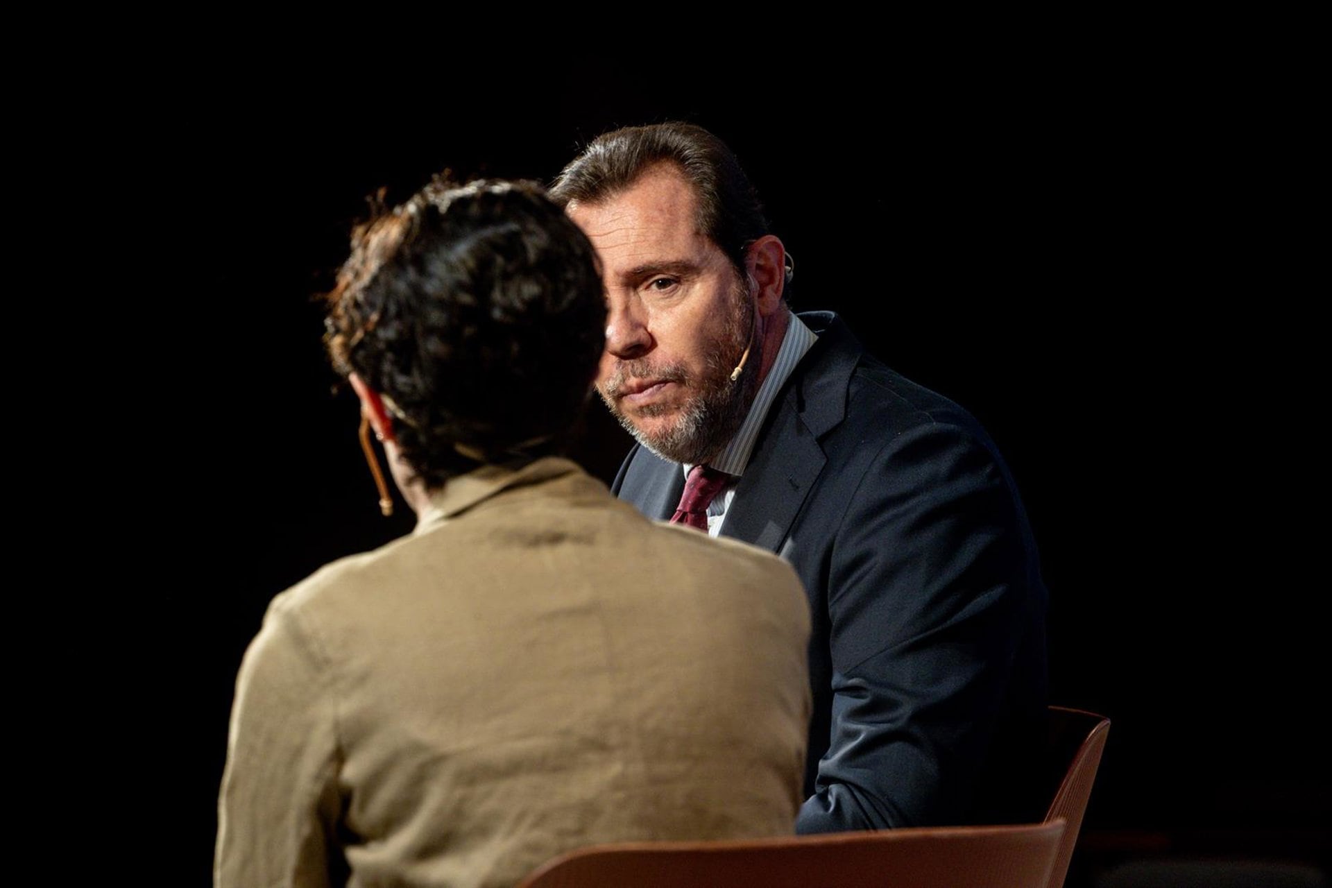 Puente durante su participación en el foro