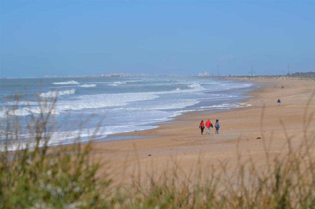 Playa de Camposoto en San Fernando