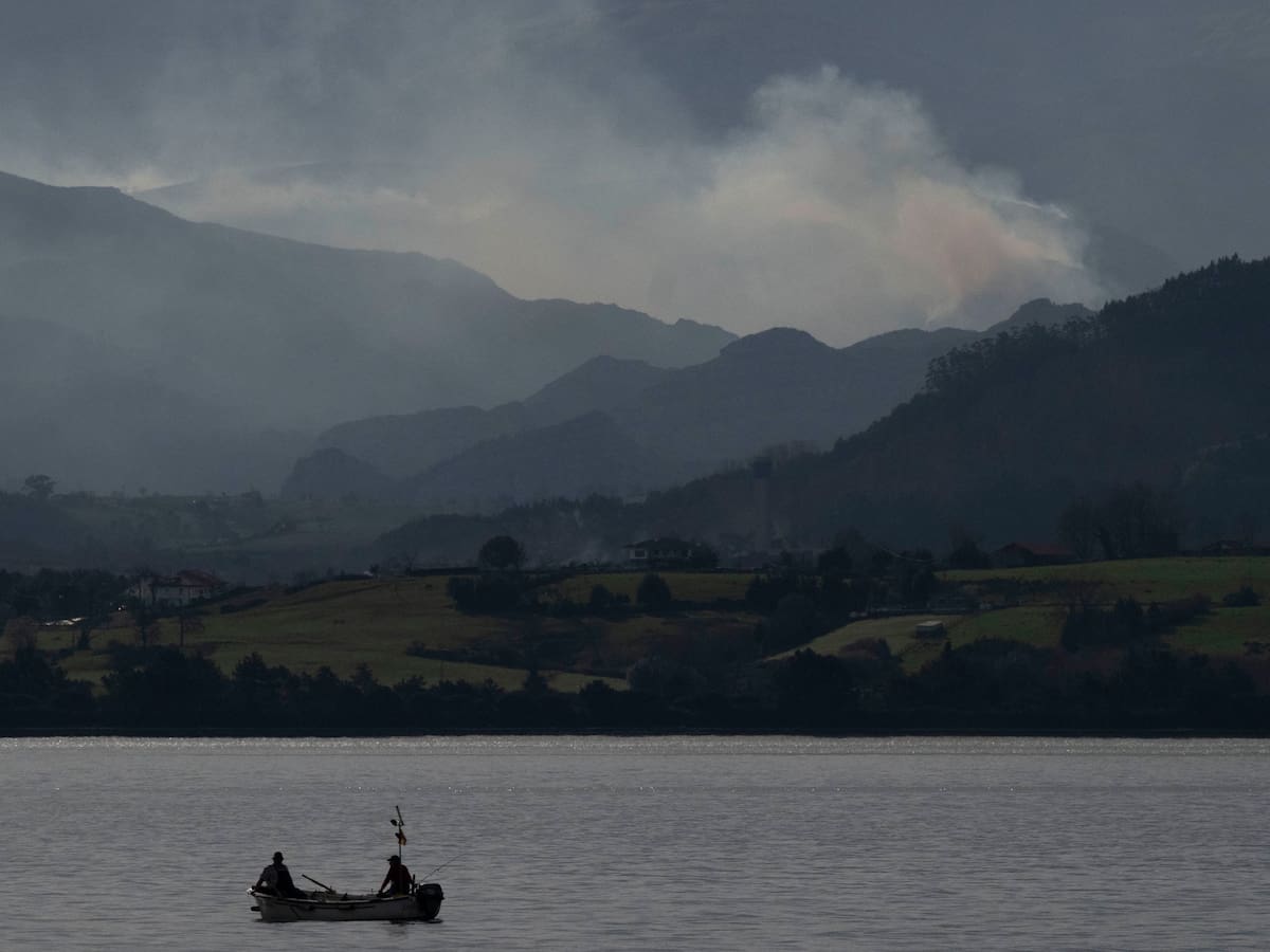 El Gobierno de Cantabria recomienda el uso de mascarilla por la presencia de humo de incendios