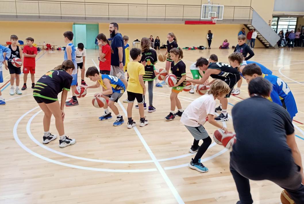 Jornada de tecnificación de la Delegación Oscense de baloncesto