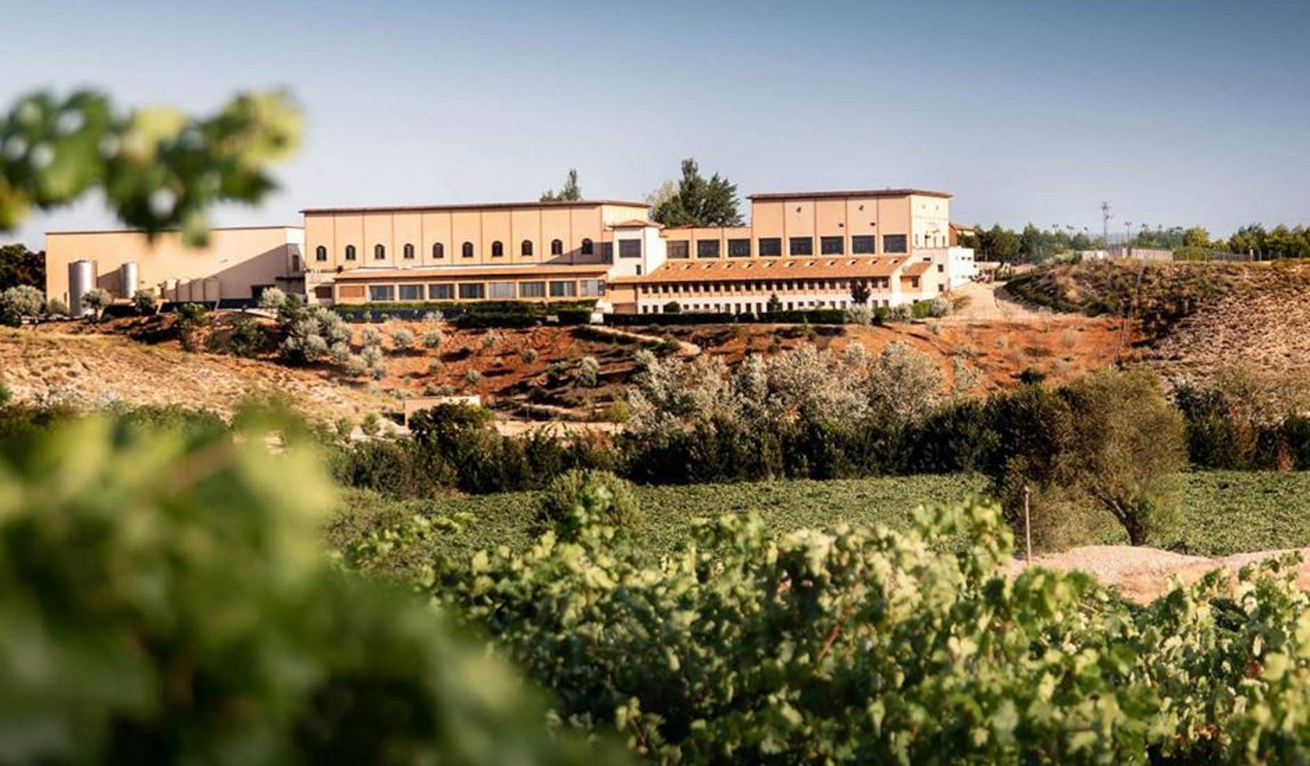 Instalaciones de la bodega de finca la Estacada en Tarancón (Cuenca).