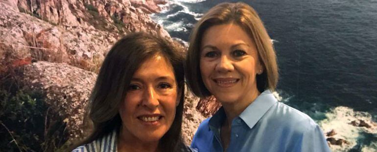 Maria Dolores de Cospedal junto a Beatriz Mato